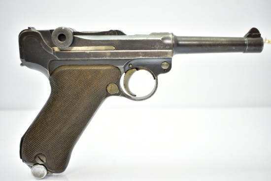 1917 Erefurt German Luger, 9mm cal., Semi-Auto