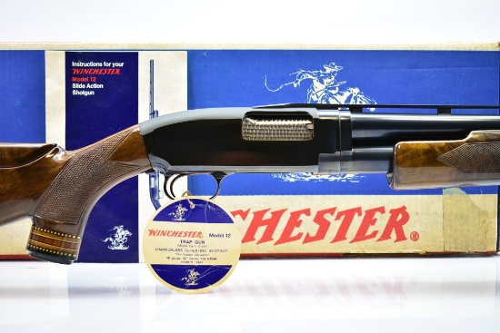 1975 Winchester, Model 12 Trap, 12 ga., Pump With Original Box