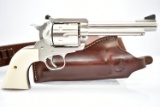 Ruger, New Model Super Blackhawk, 44 Mag cal., Revolver W/ Holster, Grips And Case