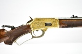 RARE 1890 Marlin, Deluxe Gold Plated Model 1889,  38 cal., Lever-Action