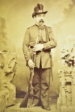 Civil War Armed Officer CDV