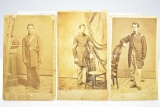 (3) Union Civil War Soldier CDV's