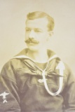 Early Navel Soldier Cabinet Card