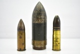 (3) Vintage Ammunition
