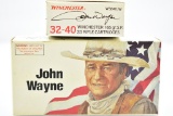 (2) New Boxes Of Winchester John Wayne Commemorative 32-40 Ammo (SELLS X 2)