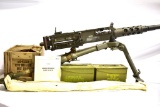 Custom TNW, Browning M2 HB, 50 cal., Semi-Auto Machinegun W/ Extra Barrel, Ammo & Accessories