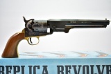 Armi San Paola, Replica Colt 1851 Navy, 44 cal., Black Powder Revolver With Box