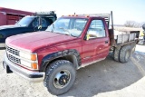 1991 Chevrolet 3500 Flatbed Truck