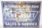 Chevrolet Sales & Service Porcelain Sign