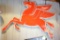 Mobil Gas Pegasus Porcelain Cookie Cutter Station Sign