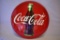 1956 Painted Coca Cola Button Sign