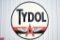 Tydol Gasoline Gas Station Porcelain Pole Sign