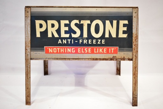 Prestone Anti-Freeze Island / Floor Rack w/ Sign