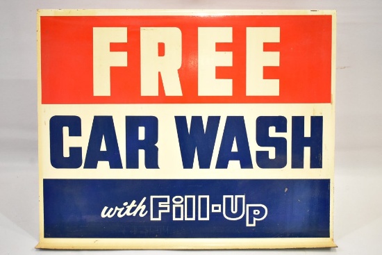 Car Wash Gas Pump Topper Sign