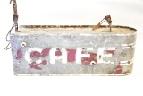 Galvanized Cafe‚ Neon Sign w/ Bullnose