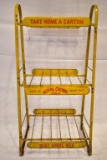 Royal Crown Soda Bottle Store Display Rack