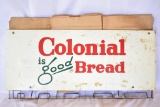 Colonial Bread Paper Bag Holder / Sign