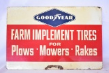 Goodyear Tires Farm Implement Sign