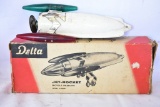 NOS Delta Jet Rocket Bicycle Headlight Light w/ Original Box