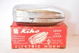 NOS 1950s Kiho Electric Bicycle Horn w/ Original Box