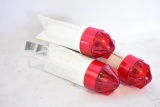 LOT (3) NOS Delta Bicycle Rear Lights