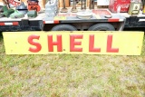 Large Porcelain Shell Sign