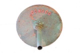 Conoco Cast Iron Lollipop Sign Base