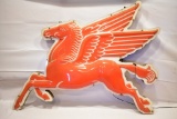 1950s Mobil Gas Pegasus Lighted Experimental Sign