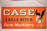 1950s Case Tractor Eagle Hitch Dealership Sign