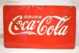 1936 Coca Cola Porcelain Sign - Tennessee Sign Co.