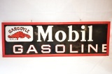 1920s Mobil Gargoyle Gasoline Porcelain Sign
