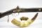 Early, 50 Cal, Muzzleloader W/ Powder Horn