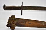 US Model 1903 Bayonet W/ Leather Sheath
