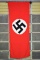 Large WWII German Flag/ Banner - 10' x 3.5'