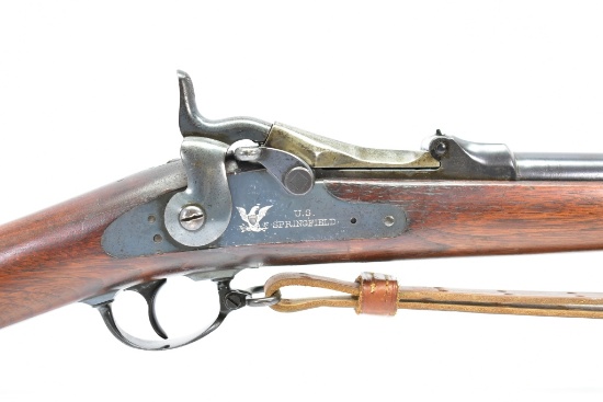 1888, U.S. Springfield, Model 1884 "Trapdoor", 45-70 Cal., Breech-Loading Rifle
