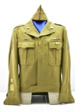 Korean War, US 8th Army, Corporal Jacket W/ Garrison Cap