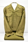 WWII, US Army SHAEF, Private First Class Uniform  (Includes Jacket & Trousers)