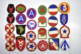 (25) U.S. Army Patches (Sells Together)