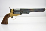 1973, Italian, Model 1851 Colt Navy, 36 Cal., Black Powder Percussion Revolver