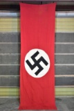 Large WWII German Flag/ Banner - 14' X 4.5'