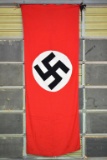 Large WWII German Flag/ Banner - 10' x 3.5'