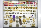 (100+) Huge Lot Of U.S. Military Pins/ Medals - (Sells Together)