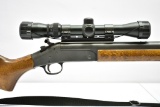 New England Arms, Pardner Tracker II Plus, 12 Ga., Single Shot W/ Scope