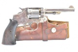 Early 1900's, S&W, Hand Ejector, 32 Long Cal., Revolver W/ Leather Holster