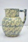 Antique Spongeware Stoneware Pitcher