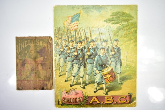 (2) Circa 1900 Children's "ABC" Books (Sells Together)