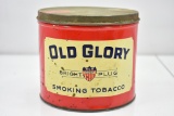Vintage Old Glory Tobacco Tin