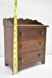Antique Miniature Dresser (Made From Cigar Boxes)
