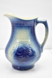 Antique Salt Glaze Stoneware Pitcher