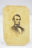 Original President Abraham Lincoln CDV